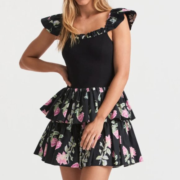 LoveShackFancy Sanam Dress - Painted Mime